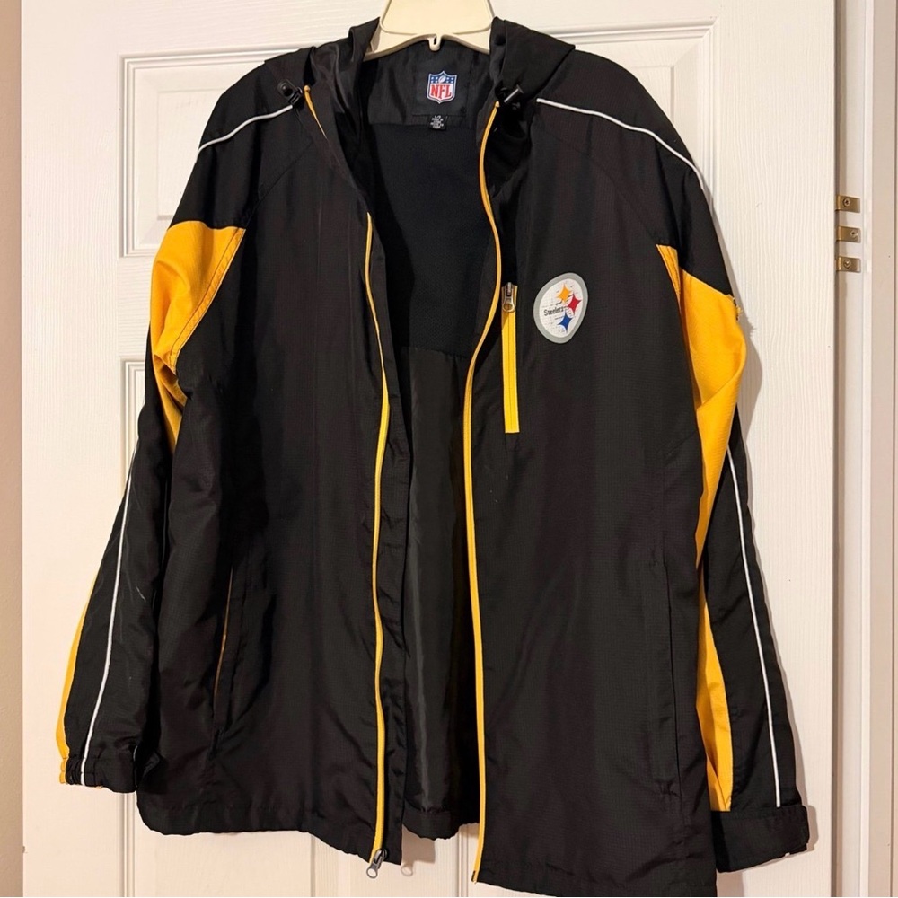Unisex Pittsburgh Steelers Jacket Size Men’s Large NFL Official